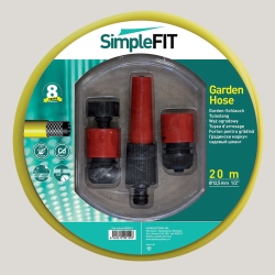 Kit furtun pentru gradina SimpleFIT 12.5mm (1/2'') x 20m