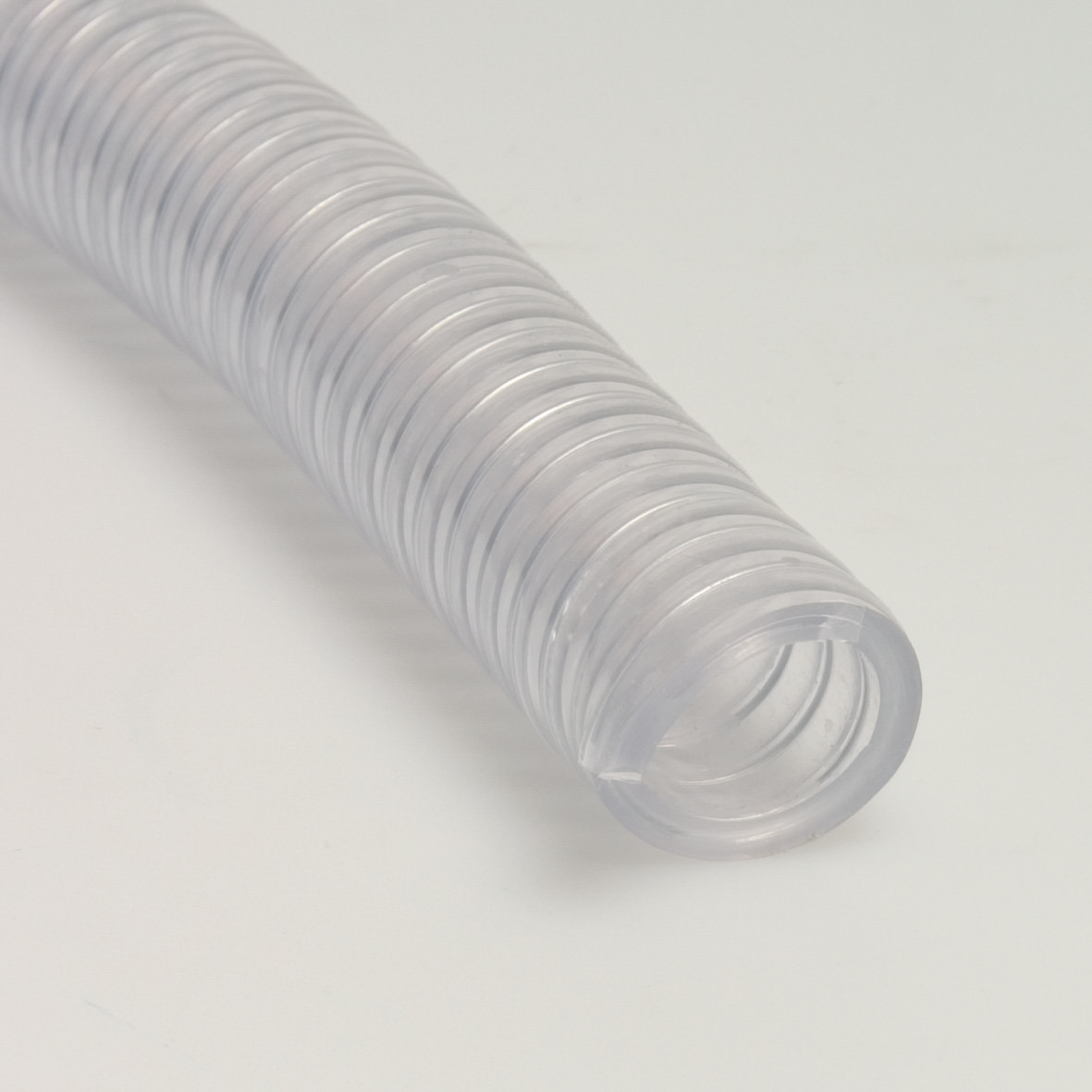 Furtun transparent din PVC/spira din otel 1 1/2”-38mm  (5m)