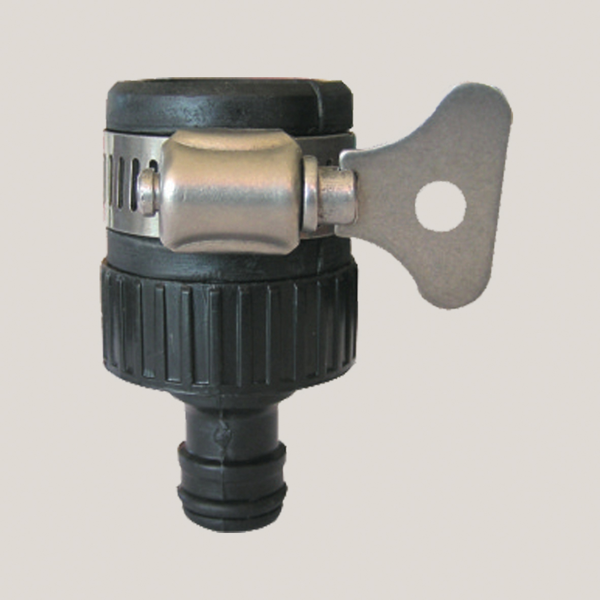 Adaptor cu colier pentru cupla rapida - plastic 3/4” x 1/2”